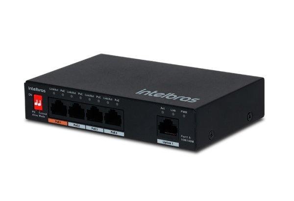 Switch 4 portasPoE SF500 Fast Ethernet - Imagem 2