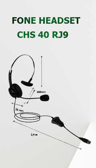 FONE HEADSET CHS 40 USB INTELBRAS - Imagem 6
